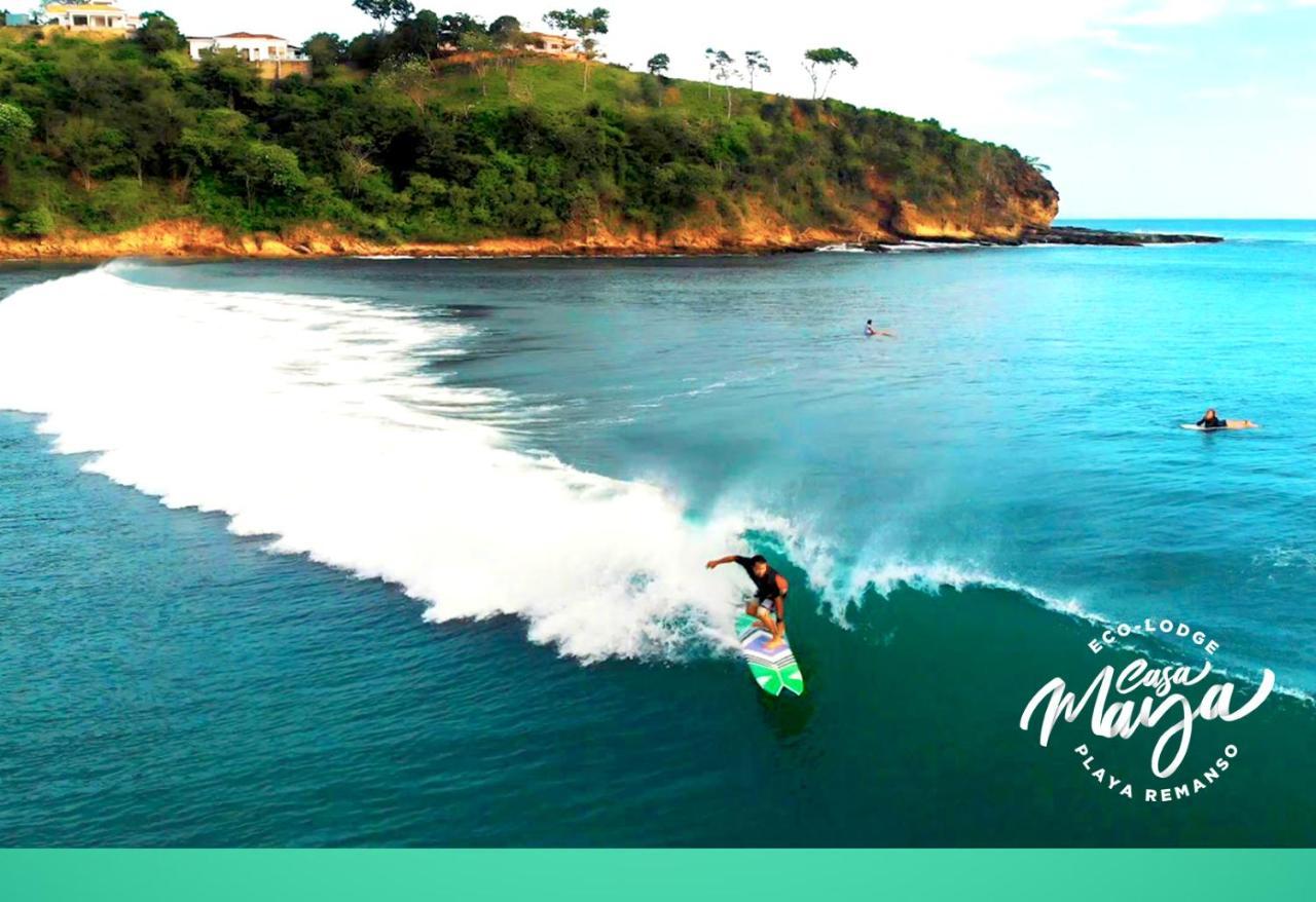 Casa Maya Eco Lodge San Juan Del Sur Playa Remanso ภายนอก รูปภาพ